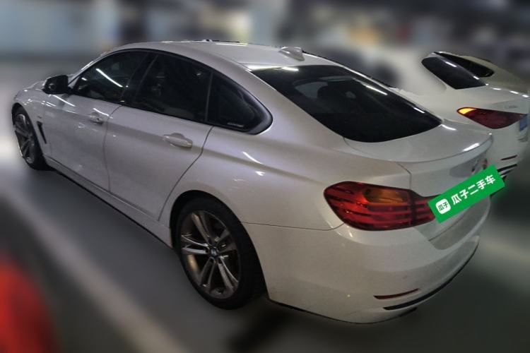 Used BMW 4 Series 2014 420i Gran Coupe Sport Design Package Rear Left 45 Deg