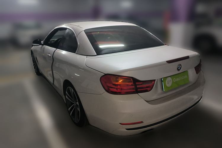 Used BMW 4 Series 2014 428i Convertible Sport Design Package Rear Left 45 Deg