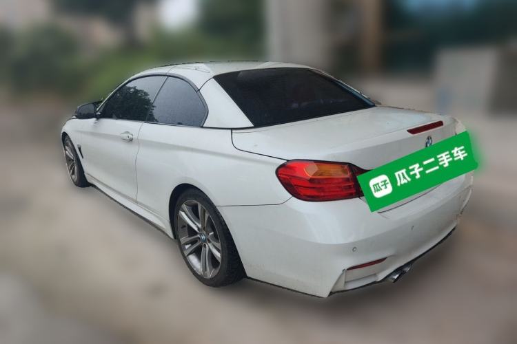 Used BMW 4 Series 2014 428i Convertible Luxury Design Package Rear Left 45 Deg