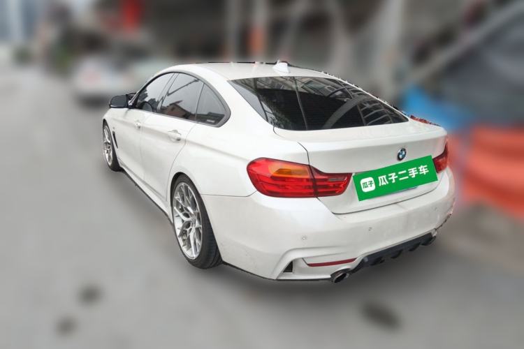 Used BMW 4 Series 2014 420i Gran Coupe Style Design Package Rear Left 45 Deg