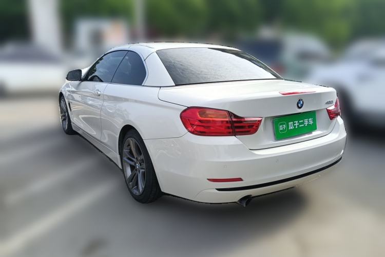 Used BMW 4 Series 2014 420i Convertible Design Line Package Rear Left 45 Deg
