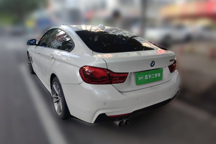 Used BMW 4 Series 2014 420i Gran Coupe Sport Design Package Rear Left 45 Deg