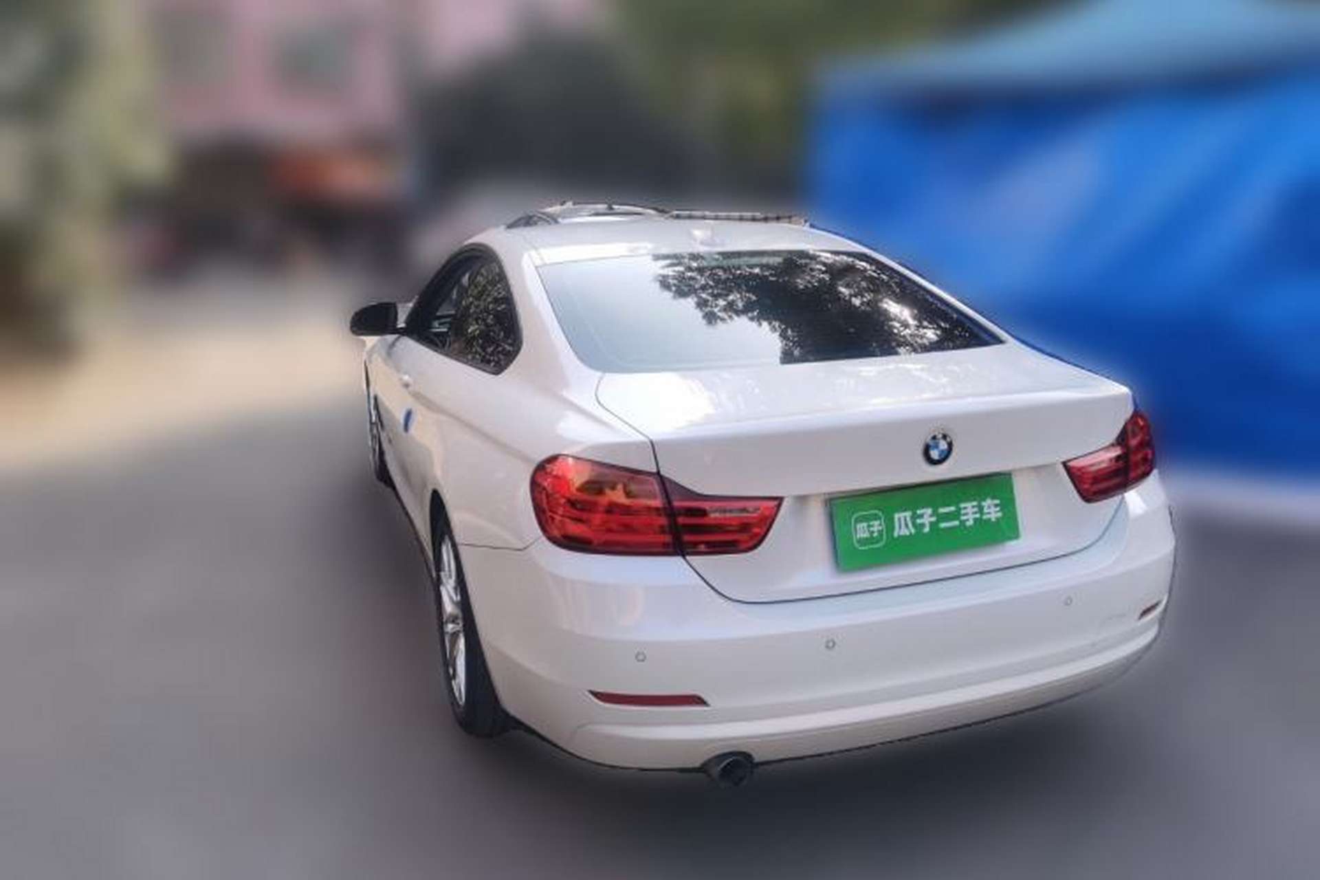 Used BMW 4 Series 2014 420i Fashion Model Rear Left 45 Deg