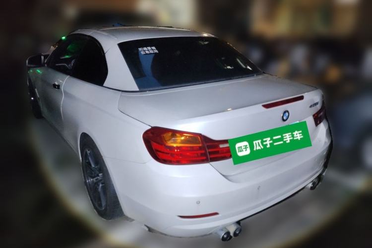 Used BMW 4 Series 2014 420i Convertible Fashion Model Rear Left 45 Deg