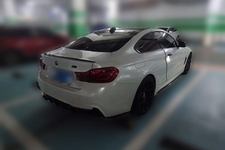 Used BMW 4 Series 2014 420i Design Package Model Rear Right 45 Deg