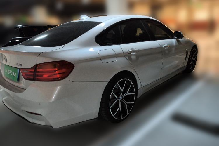 Used BMW 4 Series 2014 420i Gran Coupe Sport Design Package Rear Right 45 Deg