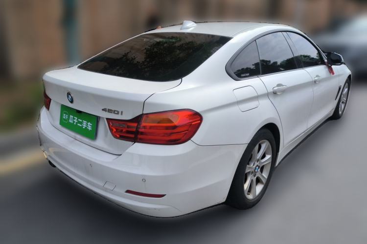 Used BMW 4 Series 2014 420i Gran Coupe Fashion Model Rear Right 45 Deg