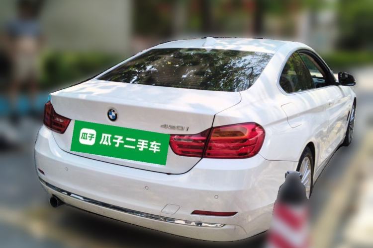 Used BMW 4 Series 2014 420i Fashion Model Rear Right 45 Deg