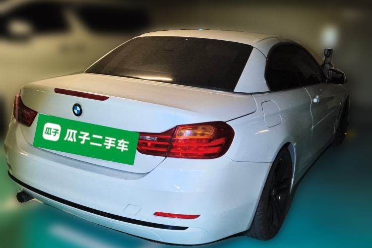 Used BMW 4 Series 2014 420i Convertible Sports Design Package Rear Right 45 Deg