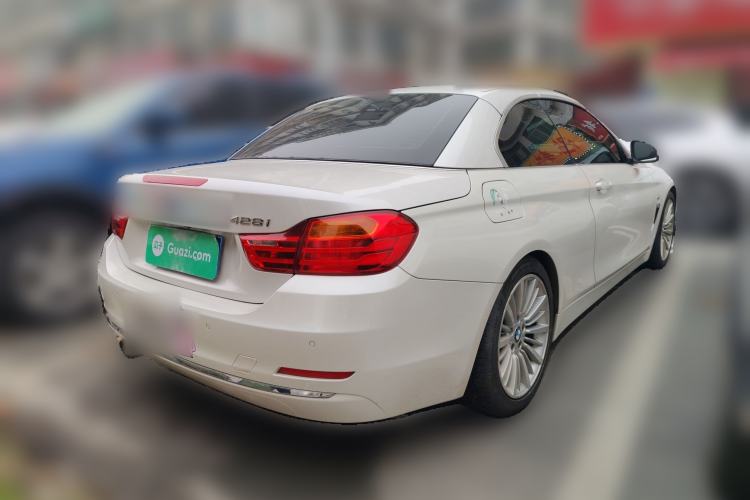 Used BMW 4 Series 2014 428i Convertible Design Package Rear Right 45 Deg