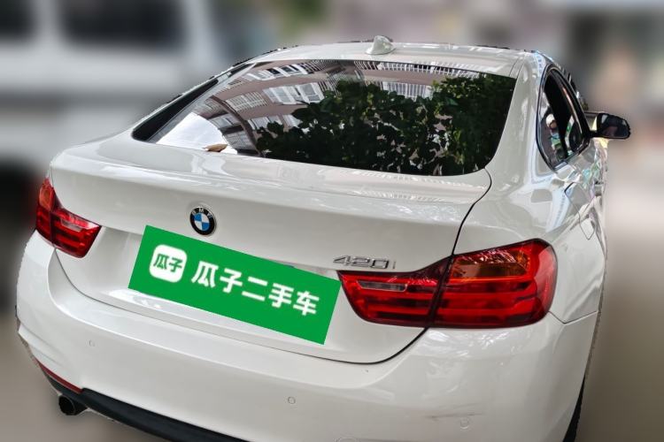 Used BMW 4 Series 2014 420i Gran Coupe Style Design Package Rear Right 45 Deg