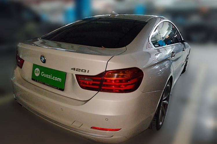 Used BMW 4 Series 2014 420i Gran Coupe Style Design Package Rear Right 45 Deg
