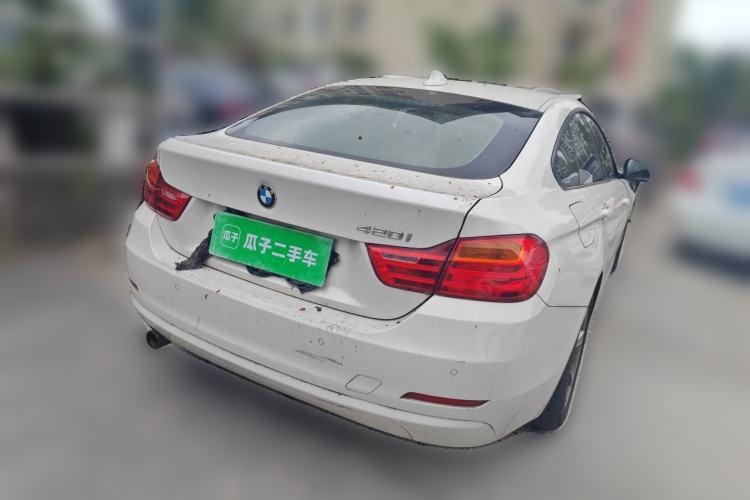 Used BMW 4 Series 2014 420i Gran Coupe Fashion Model Rear Right 45 Deg