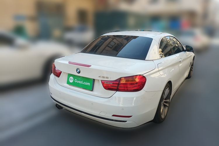 Used BMW 4 Series 2014 428i Convertible Sport Design Package Rear Right 45 Deg