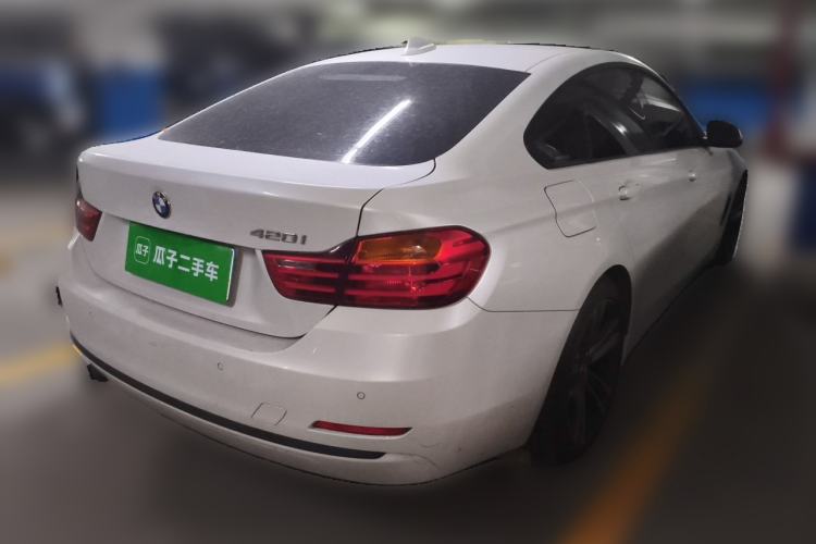 Used BMW 4 Series 2014 420i Gran Coupe Sport Design Package Rear Right 45 Deg
