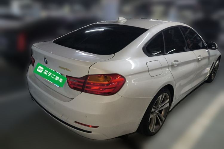 Used BMW 4 Series 2014 420i Gran Coupe Sport Design Package Rear Right 45 Deg