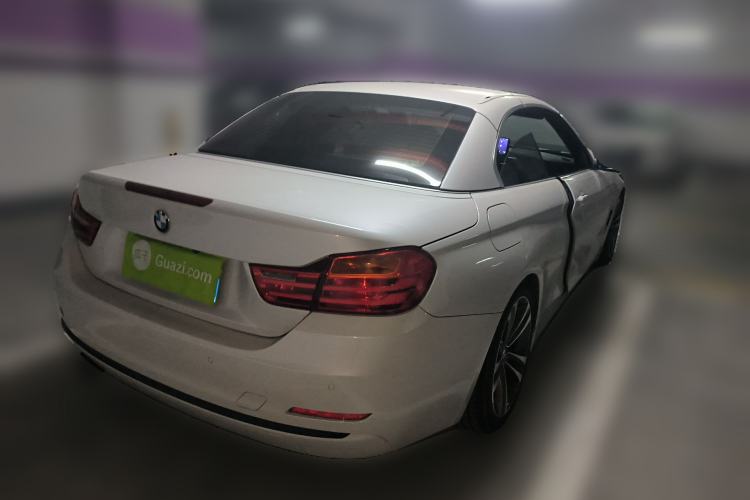 Used BMW 4 Series 2014 428i Convertible Sport Design Package Rear Right 45 Deg