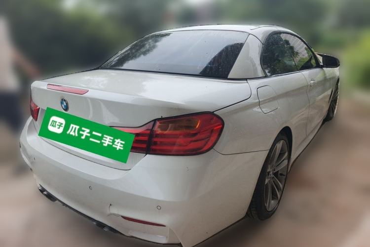 Used BMW 4 Series 2014 428i Convertible Luxury Design Package Rear Right 45 Deg