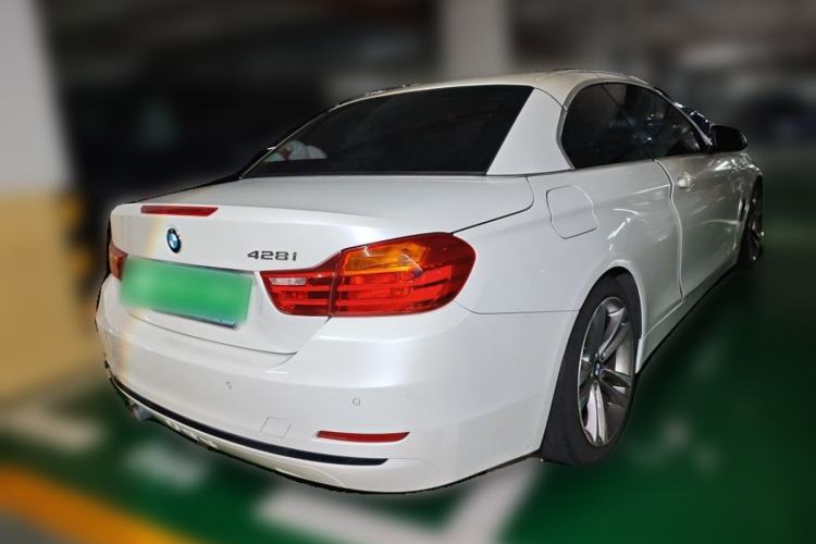 Used BMW 4 Series 2014 428i Convertible Design Package Rear Right 45 Deg