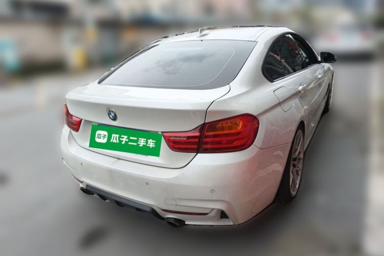 Used BMW 4 Series 2014 420i Gran Coupe Style Design Package Rear Right 45 Deg