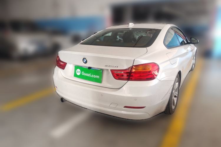 Used BMW 4 Series 2014 420i Fashion Model Rear Right 45 Deg