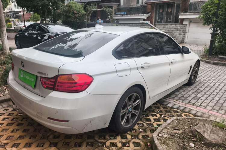 Used BMW 4 Series 2014 420i Gran Coupe Fashion Model Rear Right 45 Deg