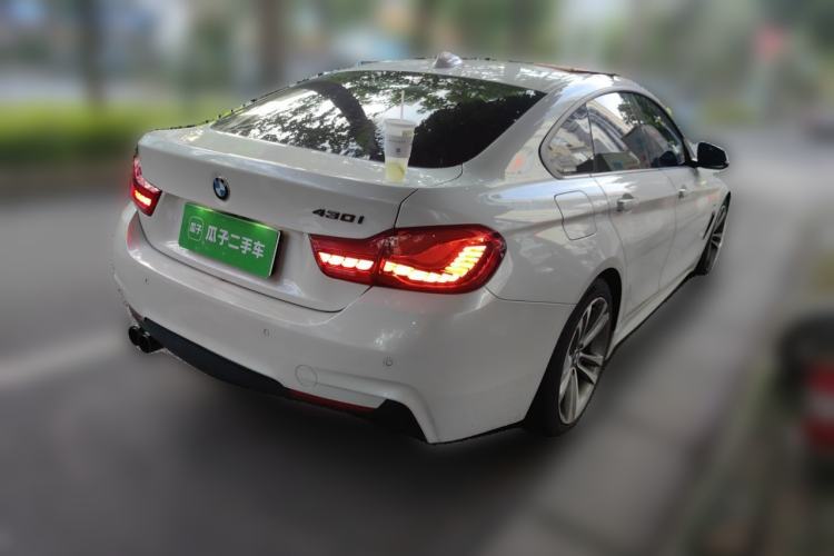 Used BMW 4 Series 2014 420i Gran Coupe Sport Design Package Rear Right 45 Deg