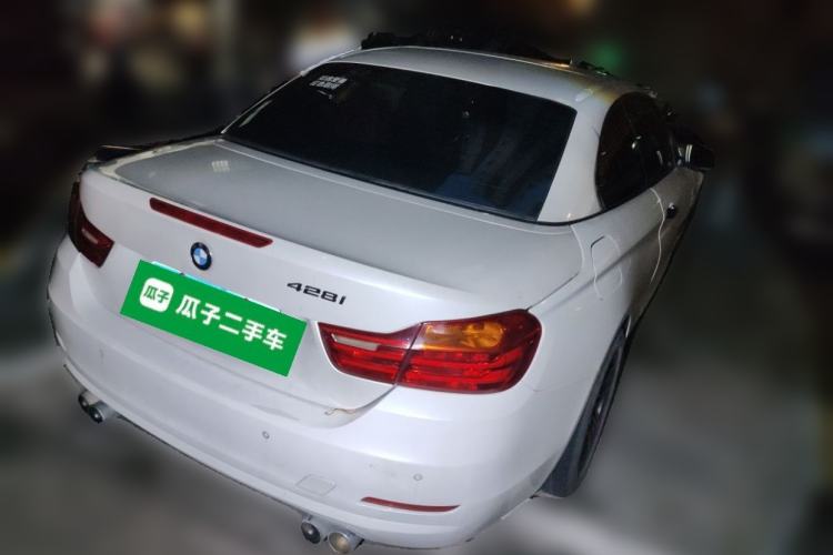 Used BMW 4 Series 2014 420i Convertible Fashion Model Rear Right 45 Deg