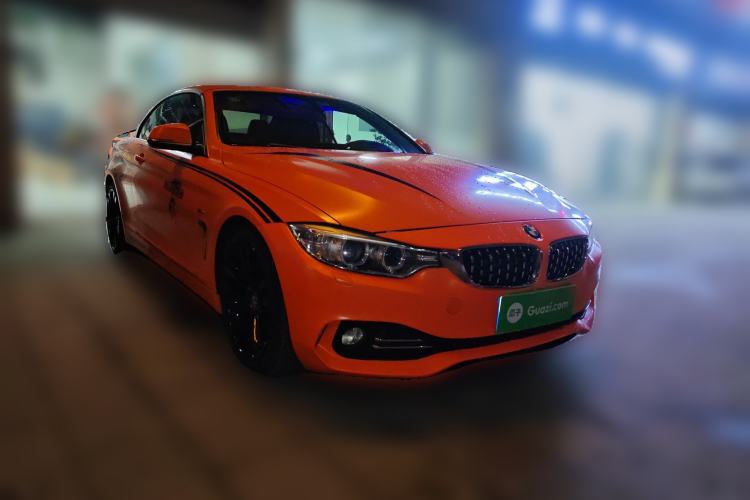 Used BMW 4 Series 2014 435i Convertible Luxury Design Package Front Right 45 Deg