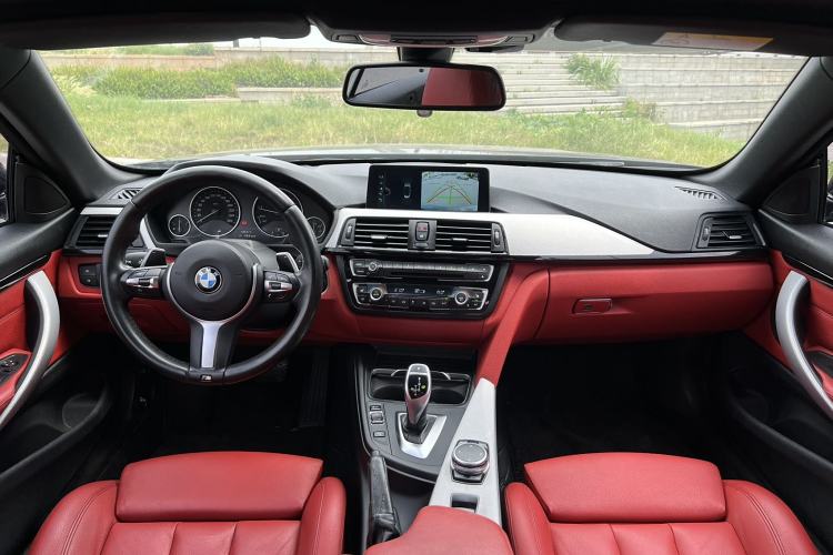 Used BMW 4 Series 2016 430i Convertible Design Package Audio And AC Panel