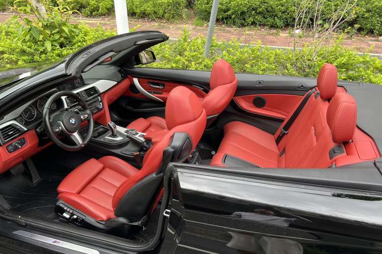 Used BMW 4 Series 2016 430i Convertible Design Package Interior 4