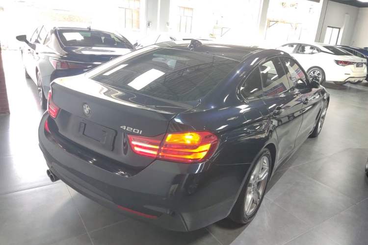 Used BMW 4 Series 2016 420i Gran Coupe M Sport Edition Rear Right 45 Deg