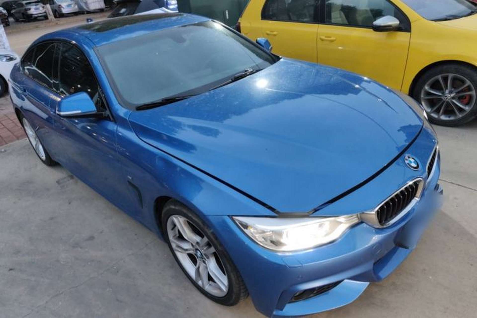 Used BMW 4 Series 2016 420i Gran Coupe M Sport Edition Front Right 45 Deg