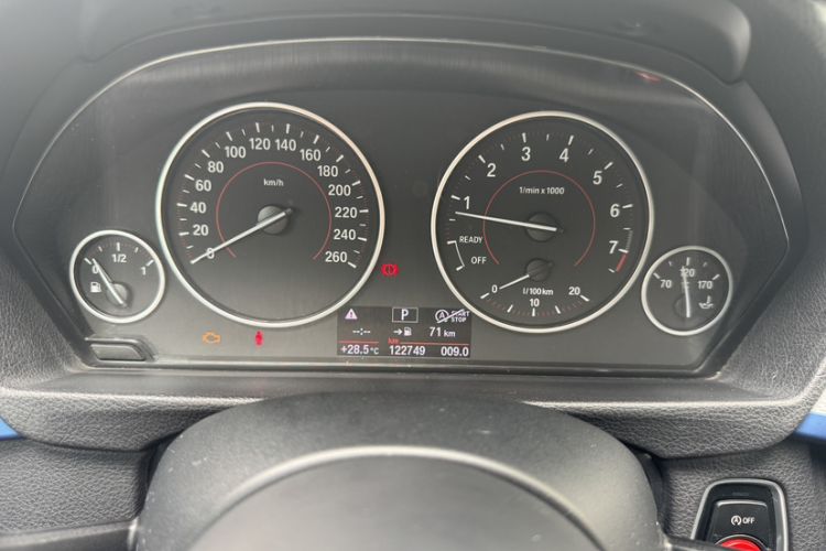 Used BMW 4 Series 2016 420i Gran Coupe M Sport Edition Odometer Close Up