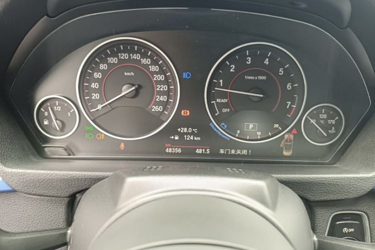 Used BMW 4 Series 2016 430i Convertible Design Package Odometer Close Up