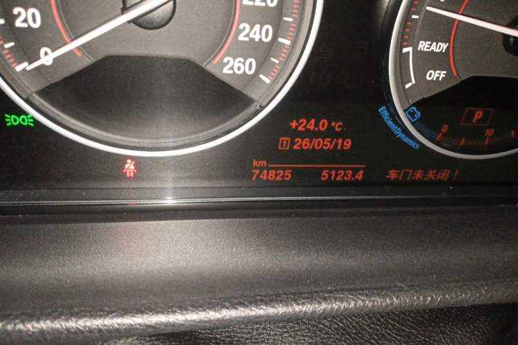 Used BMW 4 Series 2016 430i Gran Coupe M Sport Edition Odometer Close Up