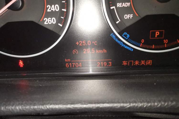 Used BMW 4 Series 2016 430i Design Package Model Odometer Close Up