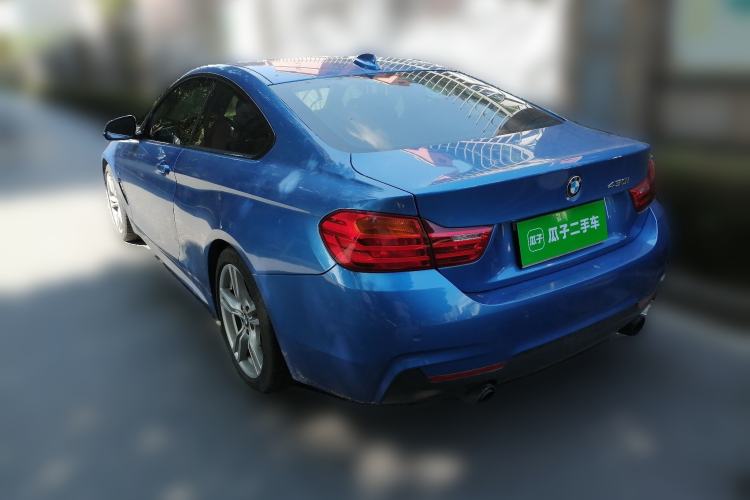 Used BMW 4 Series 2016 430i Design Package Model Rear Left 45 Deg