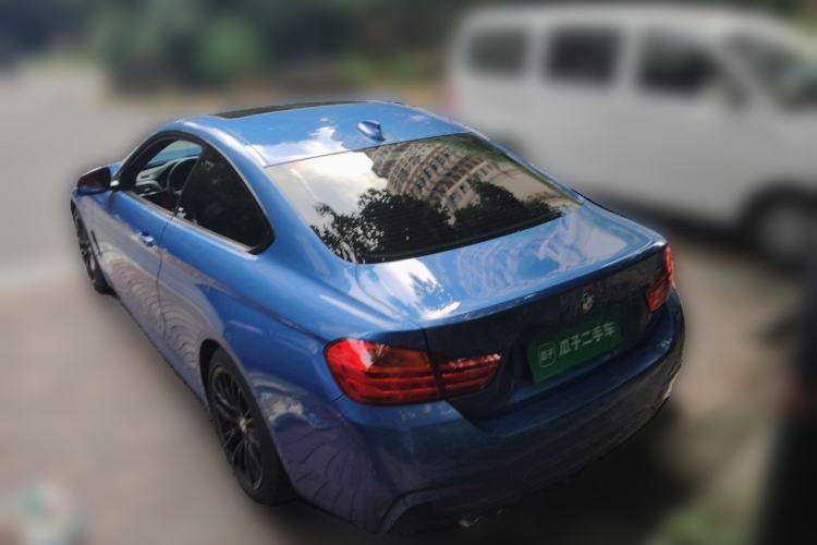 Used BMW 4 Series 2016 420i Design Package Model Rear Left 45 Deg