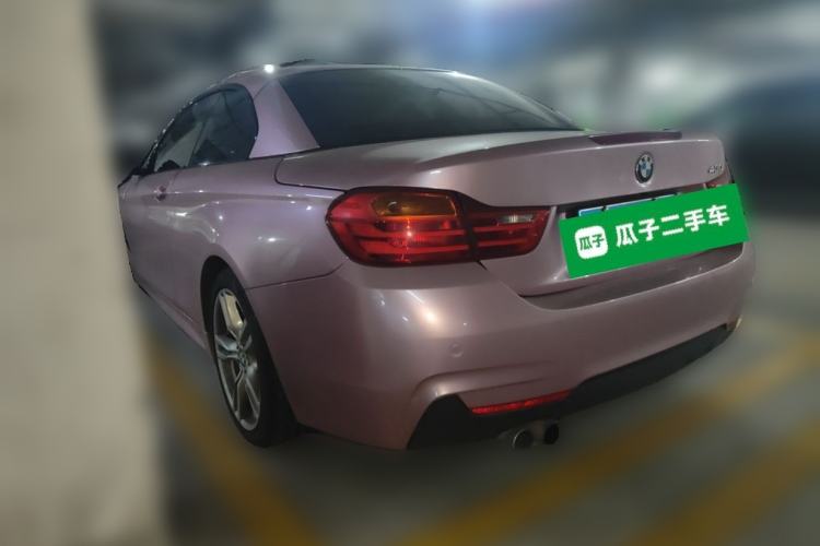 Used BMW 4 Series 2016 430i Convertible Design Package Rear Left 45 Deg