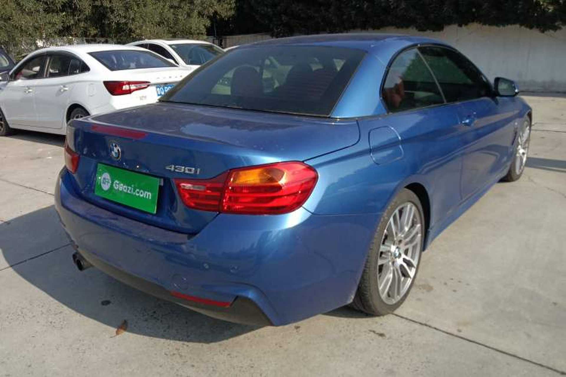 Used BMW 4 Series 2016 430i Convertible Design Package Rear Right 45 Deg