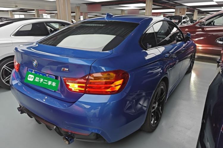 Used BMW 4 Series 2016 420i Gran Coupe M Sport Edition Rear Right 45 Deg