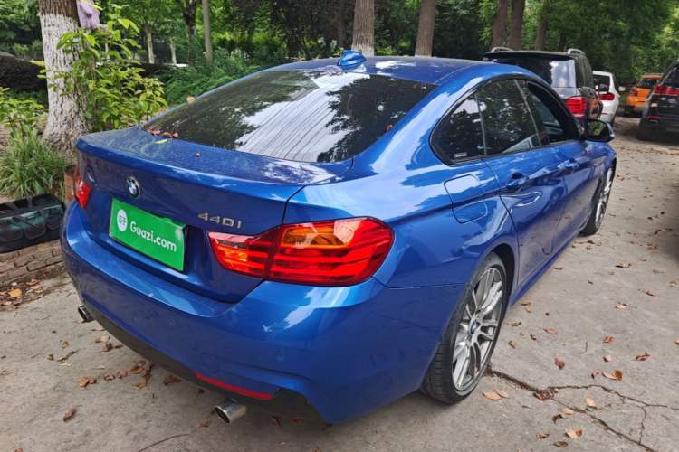 Used BMW 4 Series 2016 420i Gran Coupe M Sport Edition Rear Right 45 Deg