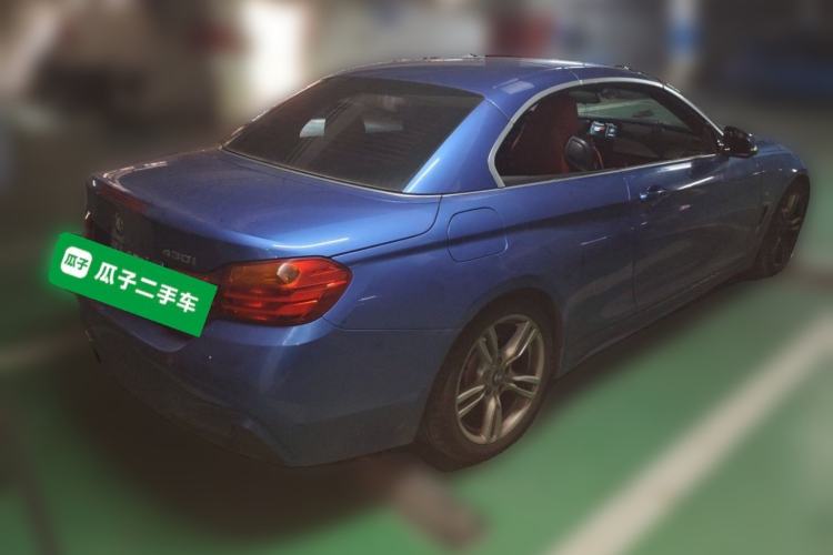 Used BMW 4 Series 2016 430i Convertible Design Package Rear Right 45 Deg