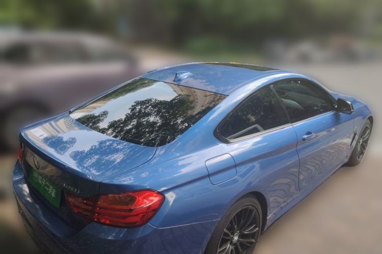 Used BMW 4 Series 2016 420i Design Package Model Rear Right 45 Deg
