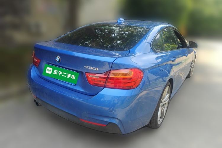 Used BMW 4 Series 2016 430i Gran Coupe M Sport Edition Rear Right 45 Deg