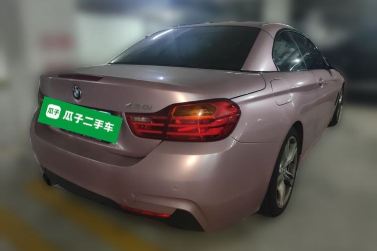 Used BMW 4 Series 2016 430i Convertible Design Package Rear Right 45 Deg