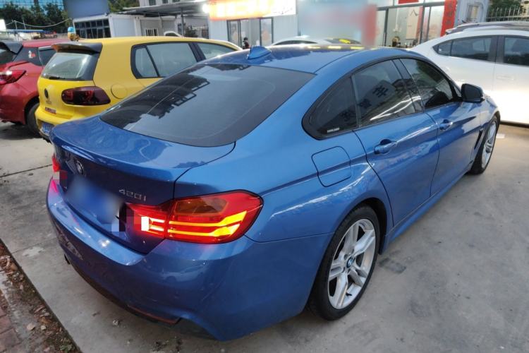 Used BMW 4 Series 2016 420i Gran Coupe M Sport Edition Rear Right 45 Deg