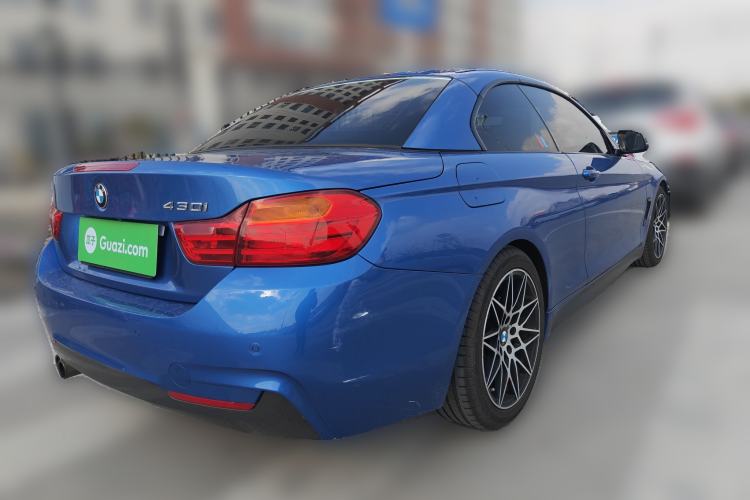 Used BMW 4 Series 2016 430i Convertible Design Package Rear Right 45 Deg