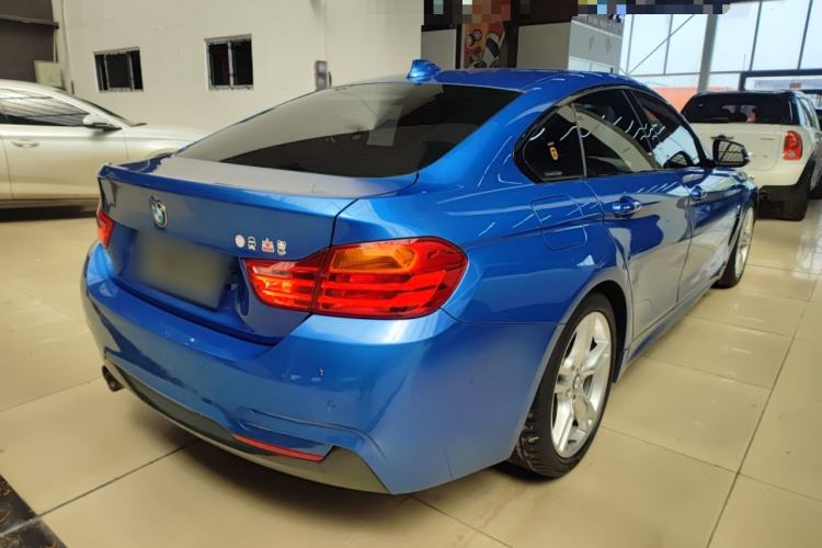 Used BMW 4 Series 2016 420i Gran Coupe M Sport Edition Rear Right 45 Deg